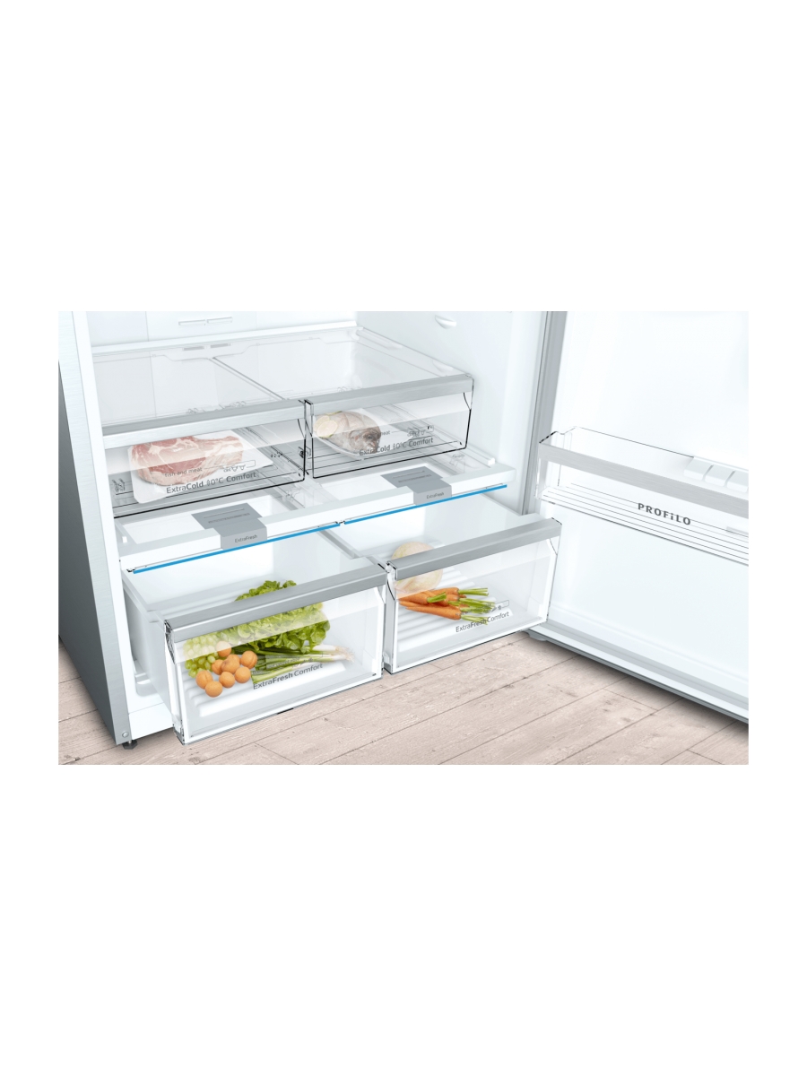 PROFİLO  BD2086IFAN A++, ÜSTTEN DONDURUCULU NOFROST,INOX