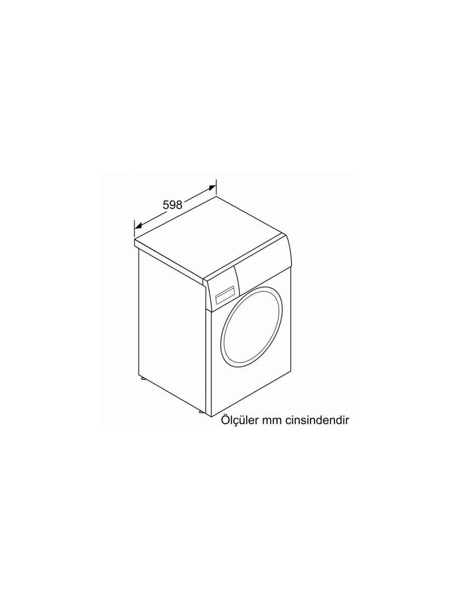 profilo CGA242XVTR 9 kg  1200 devir gümüş renk